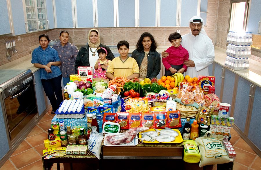 В Кувейте едят на ужин $222; в Египте – $69   