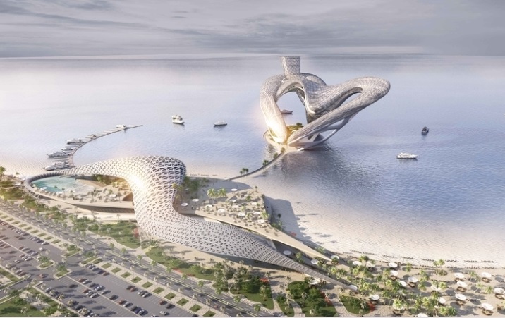 Невероятный развлекательный центр в форме сердца построят в Дубае