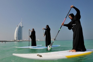 Только в Дубае… серфинг в абайе 