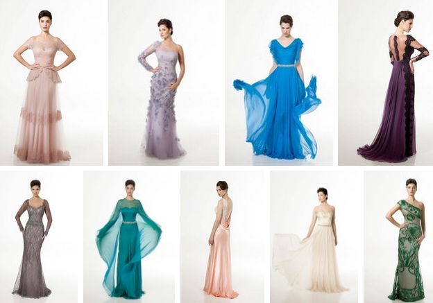 Коллекция платьев ливанского модельера Сахира Диа сезона "Весна 2013"