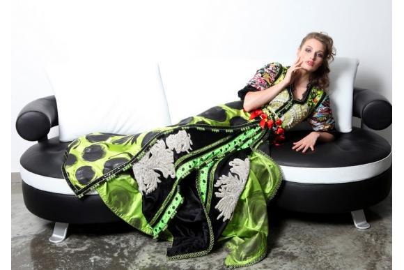 Коллекция изящных марокканских кафтанов модельера Самиры Хадуши