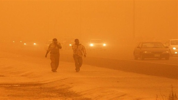 На египетскую провинцию Кена обрушилась мощная песчаная буря 