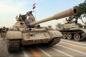 Житель Ирака хранил в своем гараже танк