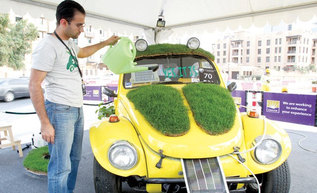 В Дубае изобрели автомобиль, производящий кислород