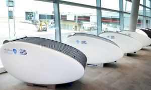 В аэропорту Абу-Даби установили капсулы для сна