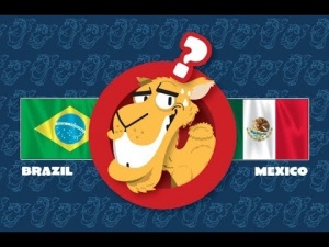 Верблюд Шахин предсказал исход матча Бразилия-Мексика на Чемпионате мира по футболу
