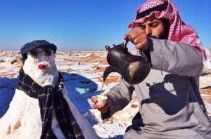 В Саудовской Аравии запретили лепить снеговиков 