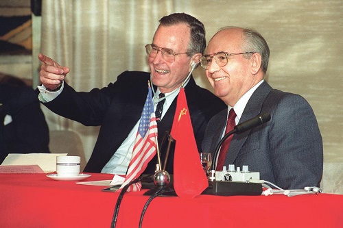 Встреча Буша и Горбачева в декабре 1989 года