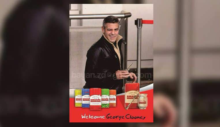 Ливанцы превратили Джорджа Клуни научили пить матэ 