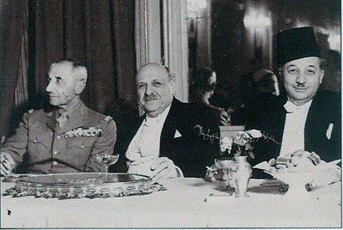 Бишара эль-Хури и Рияд ас-Солх после признания Францией независимости Ливана